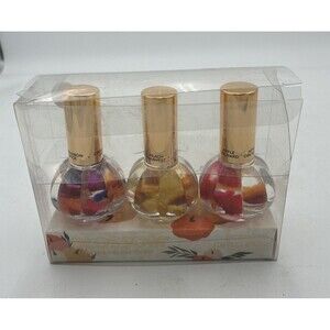 3 Pk Infused With Real Flowers Blossom Scented Cuticle Oil .
